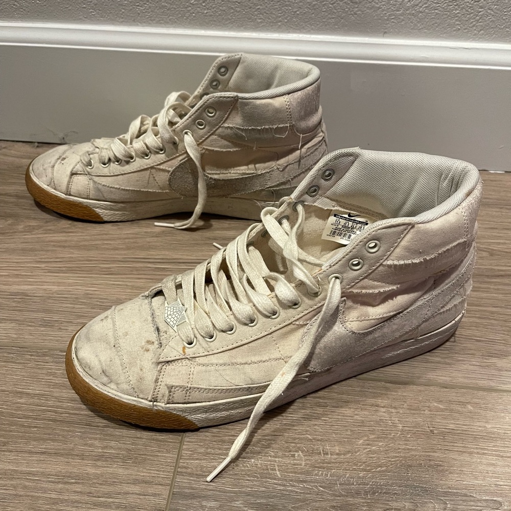 2015 Nike Blazer MID PRM VNTG QS Mummy Sail Halloween
